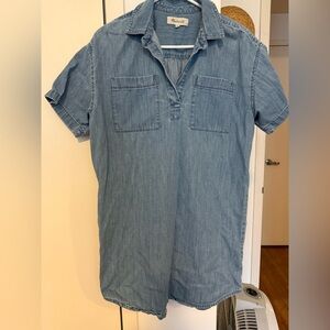 Madewell Denim dress SMALL